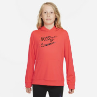 Nike KM Dri-Fit Survêtement Enfants Rouge Noir Mauve