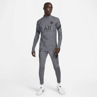 Nike Paris Saint Germain Strike Elite Drill Survêtement 2021-2022 Gris foncé Noir Rouge