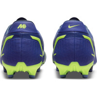 Nike Mercurial Vapor 14 Academy Gazon Naturel Gazon Artificiel Chaussures de Foot (MG) Bleu Violet Jaune Noir