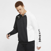 Nike F.C. Hoodie Wit Zwart Wit