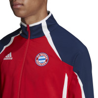 adidas Bayern Munich Teamgeist Set 2021-2022 Rouge Bleu Foncé