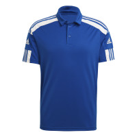adidas Squadra 21 Polo Blauw Wit