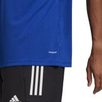 adidas Squadra 21 Polo Blauw Wit