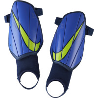 Nike Charge Protège-Tibias Mauve Jaune Bleu