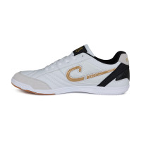 Cruyff Libra Chaussures de Foot en Salle Blanc Or