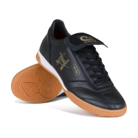 Cruyff Rétro Futsal Chaussures de Foot en Salle (IN) Noir Doré