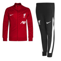 Nike Liverpool Academy Pro Survêtement 2021-2022 Enfants Rouge Noir
