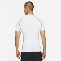 Nike Pro Dri-FIT Ondershirt Korte Mouwen Wit