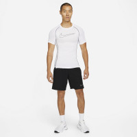 Nike Pro Dri-FIT Sous-Maillot Manches Courtes Blanc