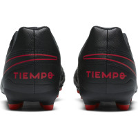 Nike Tiempo Legend 8 Club Gras / Kunstgras Voetbalschoenen (MG) Zwart Rood