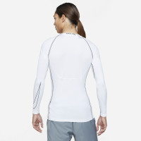 Nike Pro Dri-FIT Sous-Maillot Manches Longues Blanc