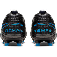 Nike Tiempo Legend 8 PRO Gras Voetbalschoenen (FG) Zwart Zwart Blauw