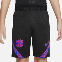 Nike FC Barcelone Strike Short d'Entraînement 2021-2022 Enfants Noir Rose Bleu