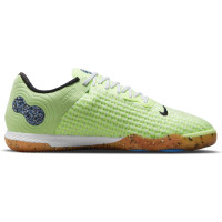 Nike React Gato Chaussures de Football En Salle (IN) Lime Noir Blanc Bleu