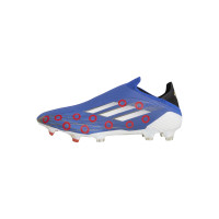 adidas X Speedflow+ Terrain sec Chaussures de Foot (FG) Bleu Blanc Rouge