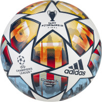 adidas Champions League Voetbal Mini Wit Oranje Blauw