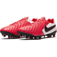 Nike Tiempo Legend 8 Pro Gras Voetbalschoenen (FG) Roze Wit Zwart