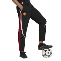 adidas Manchester United Pantalon d'Entraînement Tissé 2021-2022 Noir