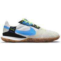 Nike Street Gato Chaussures de Foot Street (TF) Blanc Bleu Noir Lime