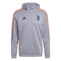 adidas Juventus Track Hoodie 2021-2022 Grijs Oranje