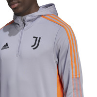 adidas Juventus Track Sweat à Capuche Hoodie 2021-2022 Gris Orange