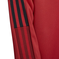 adidas Manchester United Hoodie Survêtement 2021-2022 Enfants Rouge Noir