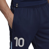 Pantalon d'entraînement Adidas Messi bleu foncé