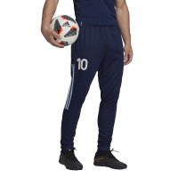 Pantalon d'entraînement Adidas Messi bleu foncé