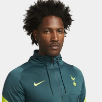 Nike Tottenham Hotspur Strike Hoodie Sweat à Capuche Veste d'Entraînement 2021-2022 Vert Foncé