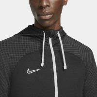 Nike Dri-Fit Strike 22 Hooded Trainingsjack Zwart Grijs