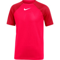 Chemise d'entraînement Nike Academy Pro pour enfants rouge foncé