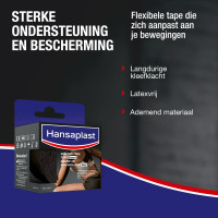 Hansaplast Kinesiologie Tape Zwart 5cm x 5m