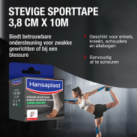 Hansaplast Stevige Sporttape 3,8cm x 10m - Wit