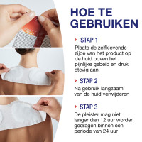 Hansaplast Spiral Heat Back/Nek Multipack 3 pièces