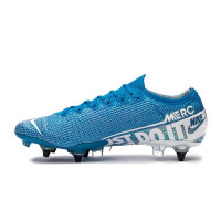 Nike Mercurial Vapor 13 Elite SG-Pro AC Voetbalschoenen Blauw Wit Donkerblauw