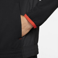 Nike F.C. Libero Drill Survêtement Noir Rouge Blanc