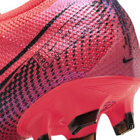 Nike Mercurial Vapor 13 Pro Gras Voetbalschoenen (FG) Roze Zwart