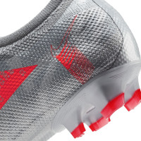 Nike Mercurial Vapor 13 Pro Gras Voetbalschoenen (FG) Metallic Grijs Zwart