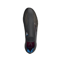 adidas X Speedflow+ Gazon Naturel Chaussures de Foot (FG) Noir Blanc Rouge