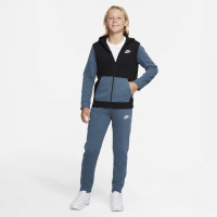 Nike Sportswear Survêtement Enfants Gris Bleu Noir