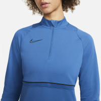 Pull Nike Dri-Fit Academy 21 pour femme en jersey bleu noir