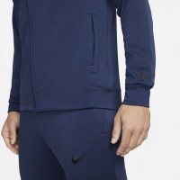 Nike F.C. Libero Survêtement Bleu Foncé Noir