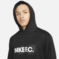 Nike F.C. Libero Hoodie Trainingspak Zwart Wit