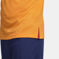 Nike FC Barcelone Strike Maillot d'Entraînement 2021-2022 Orange Bleu Foncé