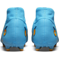 Nike Mercurial Superfly 8 Academy Gazon Naturel / Gazon Artificiel Chaussures de Foot (MG) Bleu Orange
