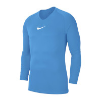 Nike Dri-Fit Park Ondershirt Lange Mouwen Lichtblauw Wit