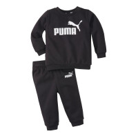 PUMA Minicats Essentials Crew Survêtement Bébé / Tout-Petits Noir Blanc