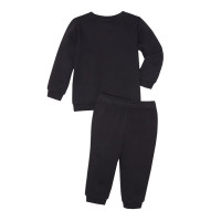 PUMA Minicats Essentials Crew Survêtement Bébé / Tout-Petits Noir Blanc