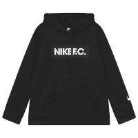 Nike F.C. Libero Sweat à Capuche Hoodie Enfants Noir Blanc