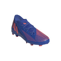 adidas Predator Edge.3 Gras Voetbalschoenen (FG) Blauw Rood